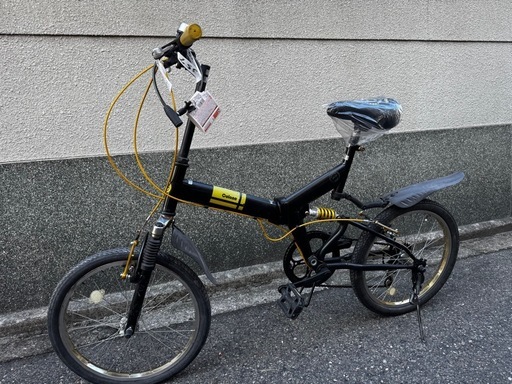 357番　全車両格安販売‼️ 20インチ 変速　ショック　折り畳み　ミニチャリ