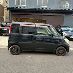 総額15.0万円★ナビTV★Pスタート★ドラレコ★ETC★平成23年式 日産ルークス E(ML21S)13.7万キロ 車検令和8年12月 ブラックの画像