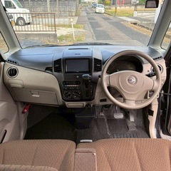 総額15.0万円★ナビTV★Pスタート★ドラレコ★ETC★平成23年式 日産ルークス E(ML21S)13.7万キロ 車検令和8年12月 ブラックの画像