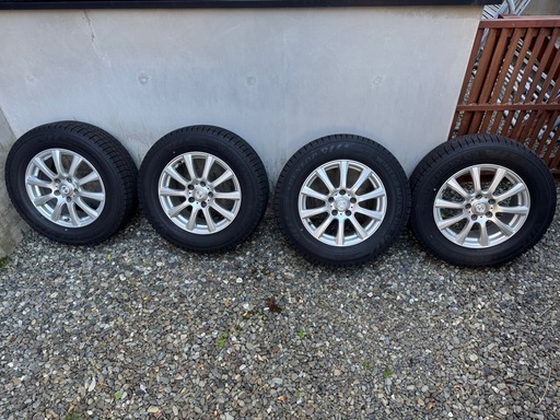 ◇スタッドレスタイヤ・ホイールセット◇溝あり