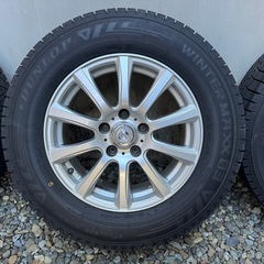 ◇スタッドレスタイヤ・ホイールセット◇溝ありの画像