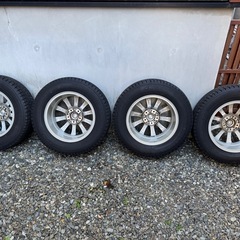 ◇スタッドレスタイヤ・ホイールセット◇溝ありの画像