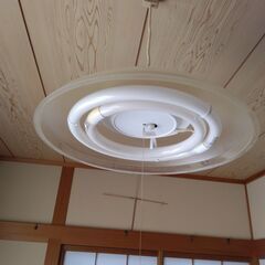 シーリングライト　蛍光灯式　中古　中古蛍光灯付きの画像