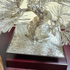 純銀製 松 の画像