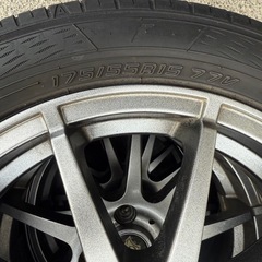 175/55/r15ホイールタイヤ4本セット
の画像