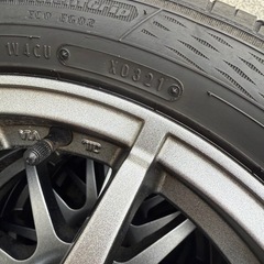 175/55/r15ホイールタイヤ4本セット
の画像