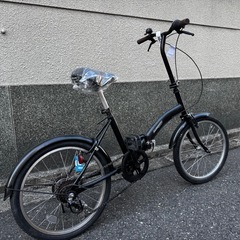 362番　全車両格安販売‼️ 20インチ 変速　折り畳み　ミニチャリ　ミニベロの画像