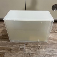 無印良品 透明 収納BOXの画像