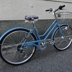 365番　全車両格安販売‼️ 26インチ 美車　変速　オートライト　シティサイクルの画像