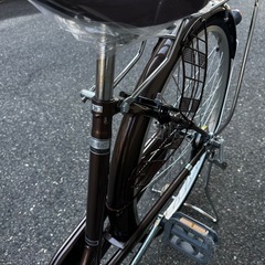 367番　全車両格安販売‼️ 26インチ オートライト　シティサイクル　ママチャリの画像