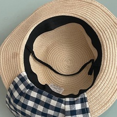 子供用 麦わら帽子 の画像