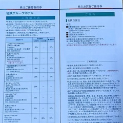 名鉄優待お買い物割引券セットの画像