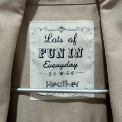 【Heather】アウターの画像