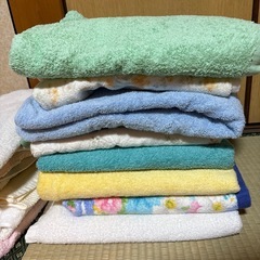 バスタオル　タオルの画像