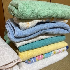 バスタオル　タオルの画像