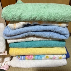 バスタオル　タオルの画像