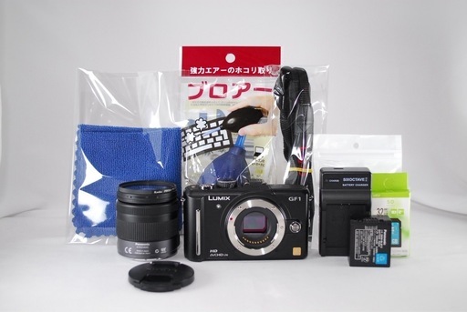 LUMIX DMC-GF1 レンズキット ミラーレス 即撮影可　美品