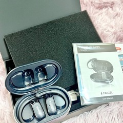 『値下げ対象外』新品✨CARZEL オープンイヤーイヤホン Bluetooth5.4 防水 軽量 ノイズキャンセリング（定価6480円）の画像