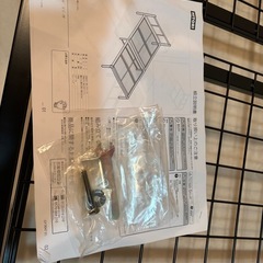 ステンレス製シングルベッドフレーム　工具•説明書付の画像