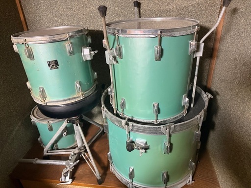 TAMA Drum（インペリアル・スター ）とRoland（TD-4） tama-imperialstar-burnt-red-