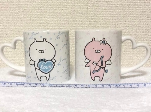 うさまる うさこ ペアマグカップ