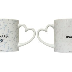 うさまる うさこ ペアマグカップの画像