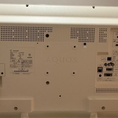 SHARP AQUOS　LC-32W35 32型 ホワイト  の画像