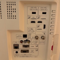 SHARP AQUOS　LC-32W35 32型 ホワイト  の画像