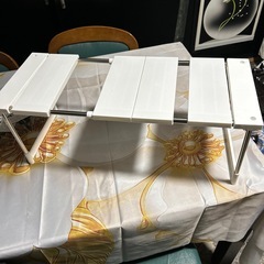 伸縮式ホワイトシンクラックの画像