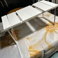 伸縮式ホワイトシンクラックの画像