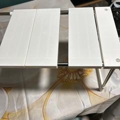 伸縮式ホワイトシンクラックの画像