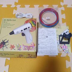 usbグルーガン＋６色PLAフィラメントのセット　3Dプリント用メルトガン　DIYクラフト用　フィラメント　PLA/ABS対応（直径1.75mm）の画像