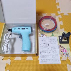 usbグルーガン＋６色PLAフィラメントのセット　3Dプリント用メルトガン　DIYクラフト用　フィラメント　PLA/ABS対応（直径1.75mm）の画像