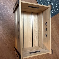 木製 ストレージボックス
の画像