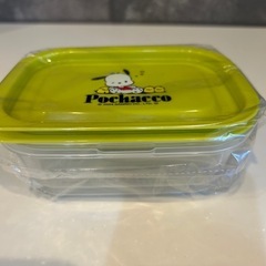 お話中🎶ポチャッコ保存容器2個組🎶の画像