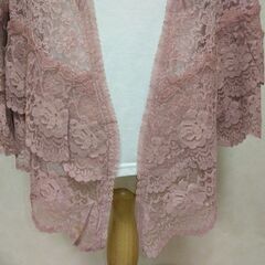 ストール　ピンクパープルの画像