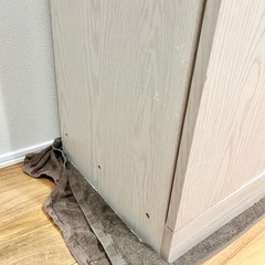 LOWYA キッチン収納 レンジ台 食器棚 キッチンカウンター 90センチの画像