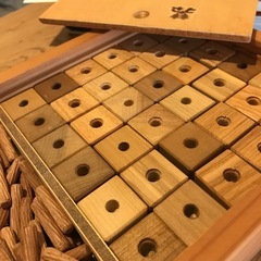 知育玩具　木製ブロック積み木の画像