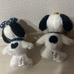 スヌーピペアキーホルダーの画像