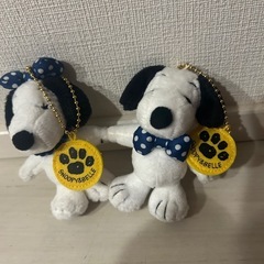 スヌーピペアキーホルダーの画像