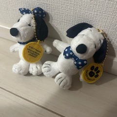 スヌーピペアキーホルダーの画像