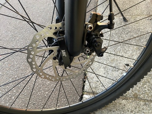 MTB WIND ブレーキ音鳴りあり 27.5インチ 650B オーアンドエム (よもぎ