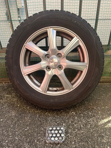 スタッドレスタイヤホイール&ナットセット