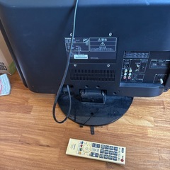 液晶カラーテレビ 22型　TOSHIBA 型式22A9500の画像