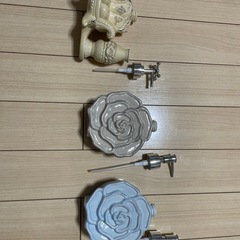 陶器のシャンプーボトル　インテリアの画像