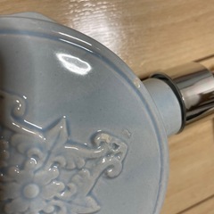 陶器のシャンプーボトル　インテリアの画像