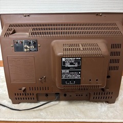 national PanaColor ブラウン管テレビ TH14-P43　ナショナル カラーテレビ レトロ アンテ　　　　　　　の画像