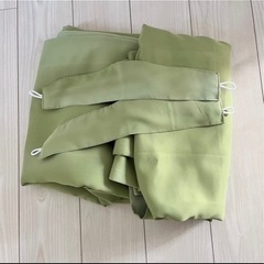 1級遮光カーテン　若草色
の画像