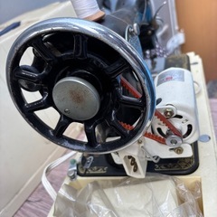 昭和レトロ BROTHER ブラザー 電動足踏みミシン ケース付の画像