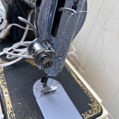 昭和レトロ BROTHER ブラザー 電動足踏みミシン ケース付の画像